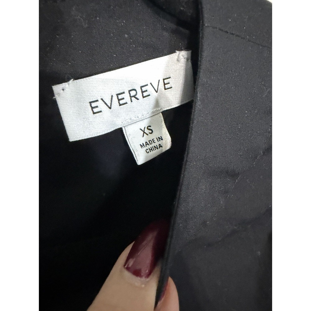 Evereve Women's Black Top Size XS - Picture 3 of 5